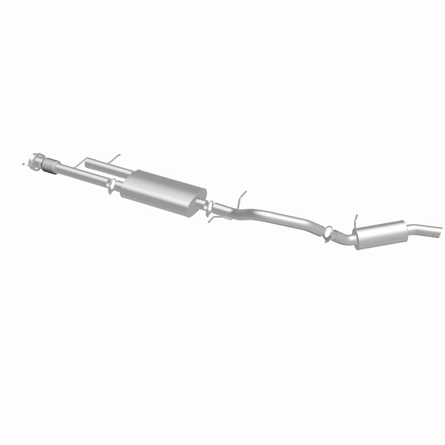 2009-2010 Chevrolet Silverado 1500 Direct-Fit Replacement Exhaust System 6.2L 106-0519